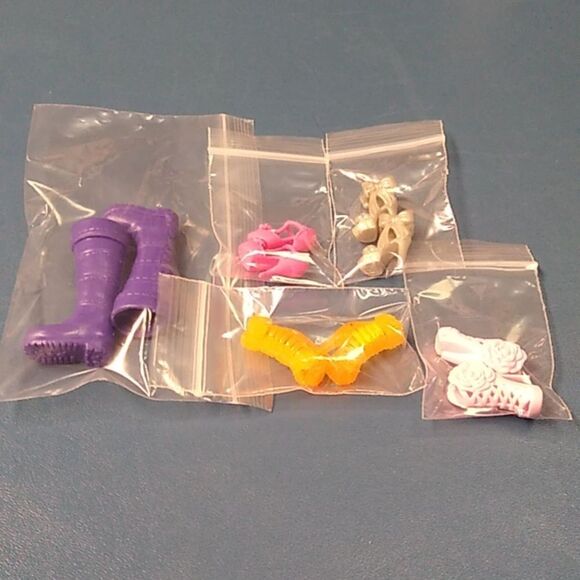 Colorful Barbie Doll Shoes Accessories - Picture 1 of 6